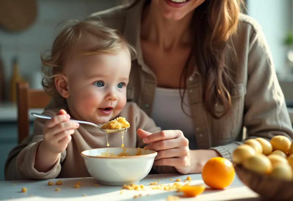 bébé alimentation